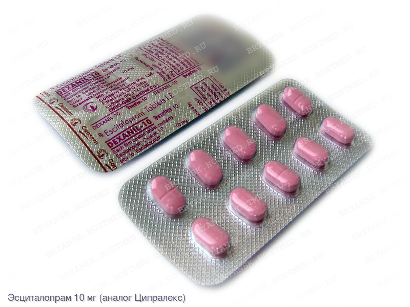 Dexanil-10 (Эсциталопрам 10 мг)