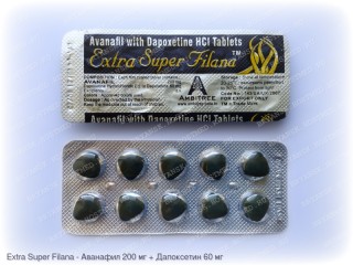 Extra Super Filana (Аванафил 200 мг + Дапоксетин 60 мг)