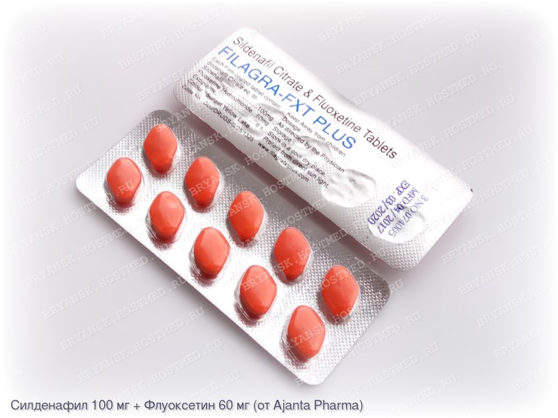 Filagra-FXT Plus (Силденафил 100 + Флуоксетин 60 мг)